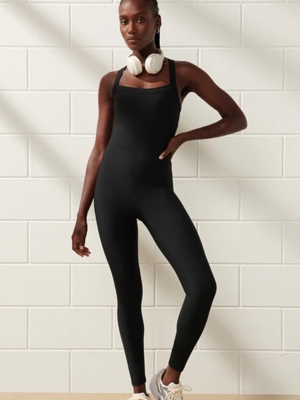 Abercrombie & Fitch Black Sculpting Jumpsuit